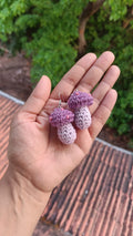 Mini Mushroom Earrings