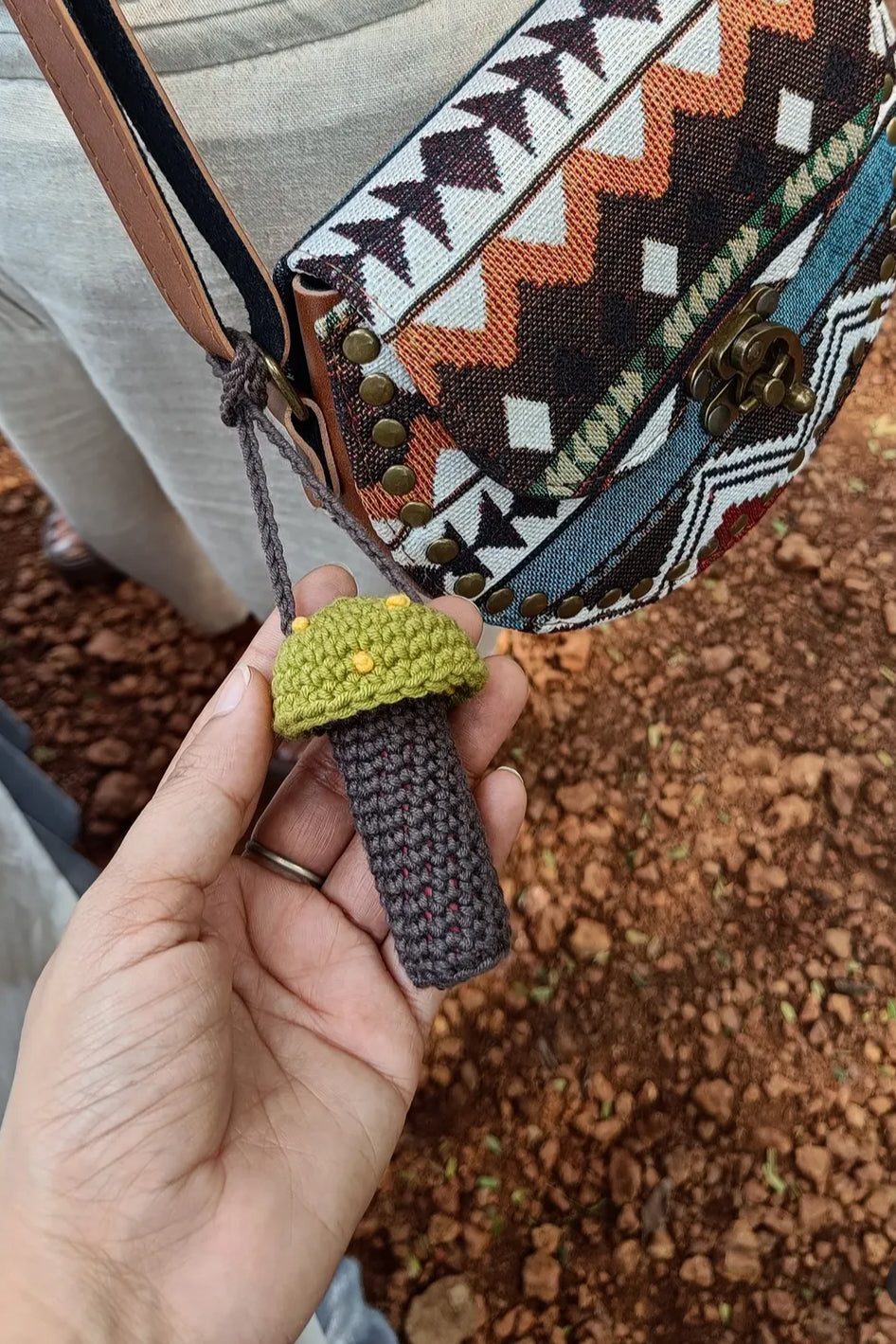 Mini Mushroom Pouch