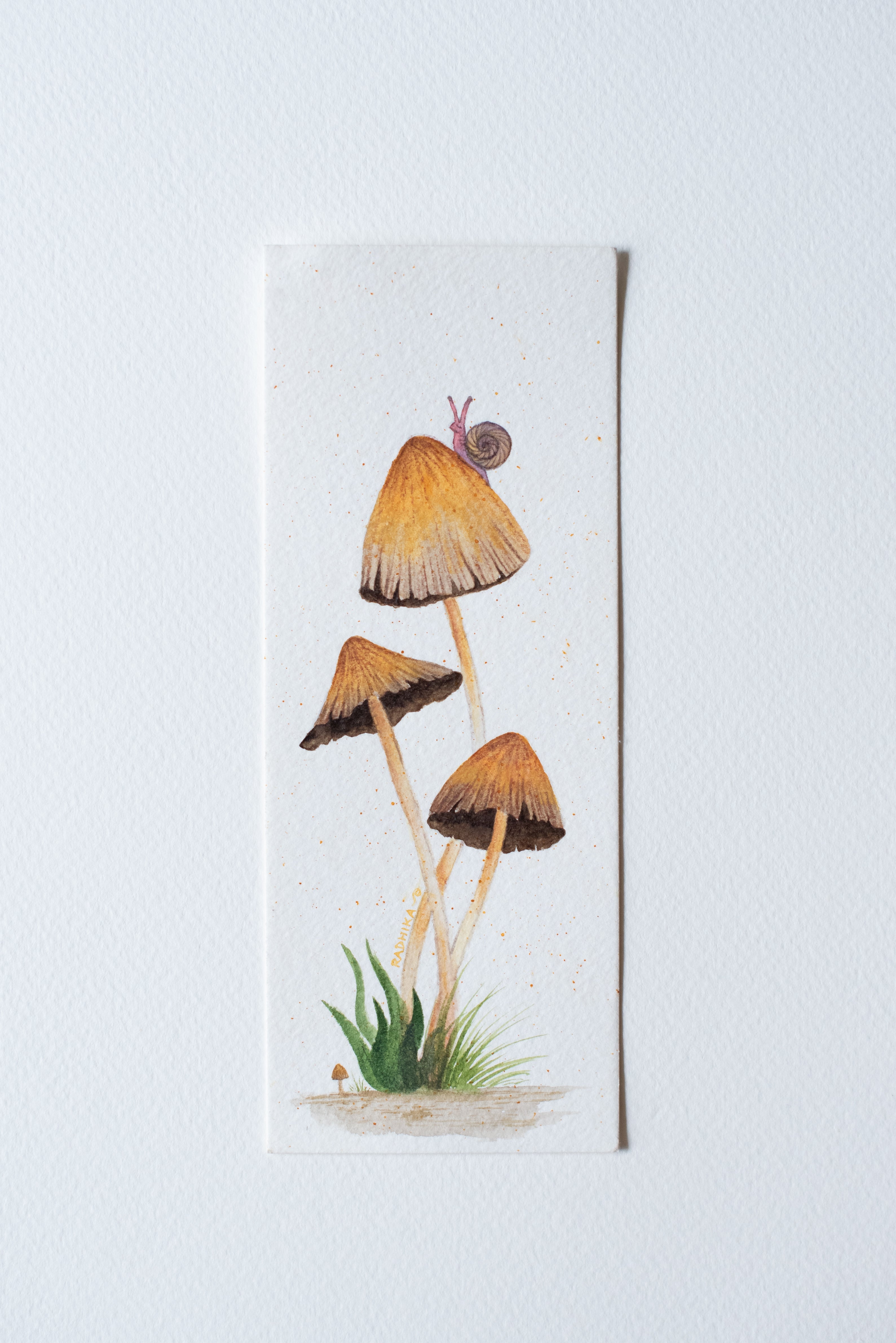 Mini Mushrooms Bookmark