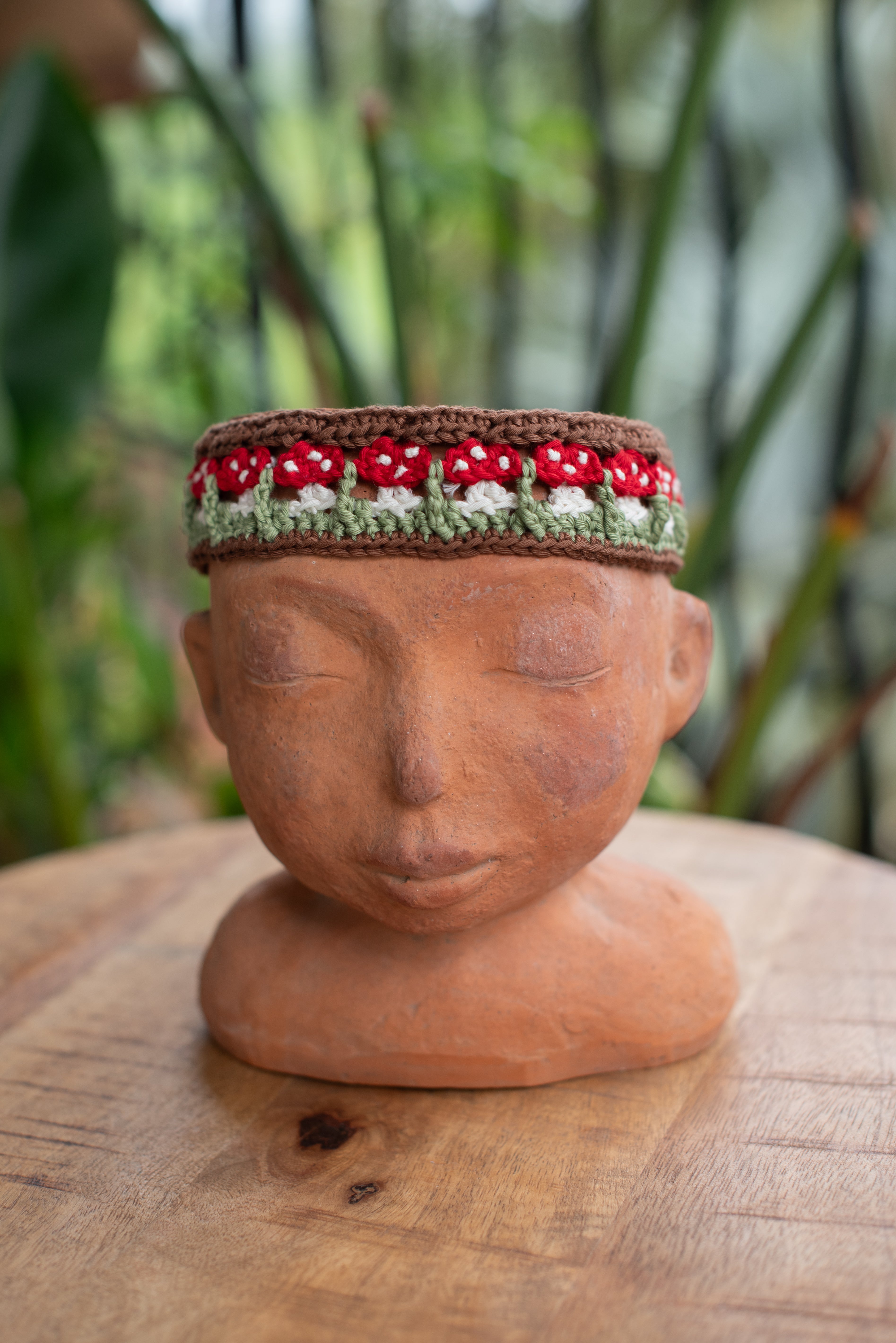 Mushroom Headband / Choker Necklace